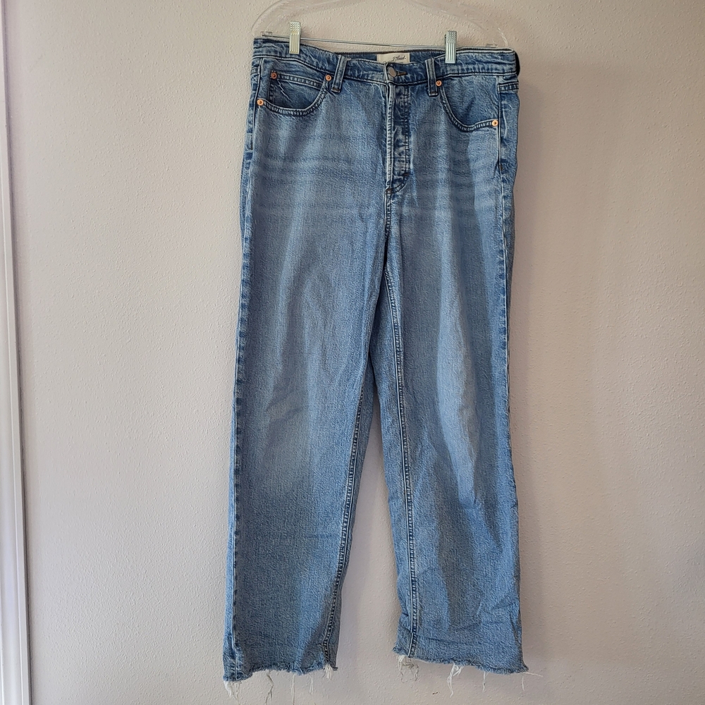 Universal Thread Light Blue Wide-Leg Jeans